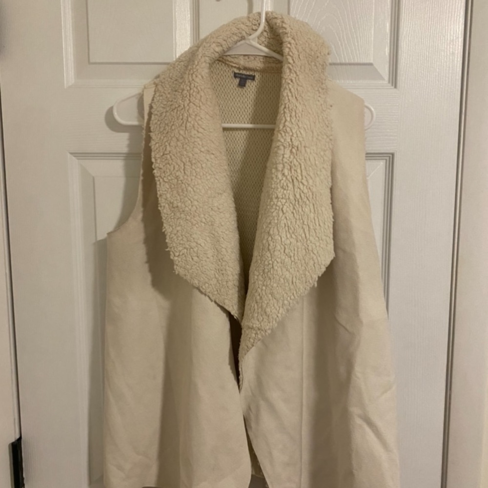 Faux Shearling Vest